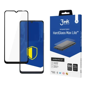 Apsauginis grūdintas stiklas 3mk HardGlass Max Lite telefonui TCL 505, juodas
