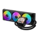 DarkFlash DV360S MAX skysčio aušintuvas procesoriui, 3.95\" IPS, ARGB, juodas
