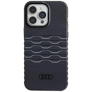 Audi IML MagSafe dėklas iPhone 14 Pro Max, juodas