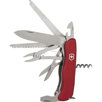 Victorinox Work Champ Pocket Knife, Red