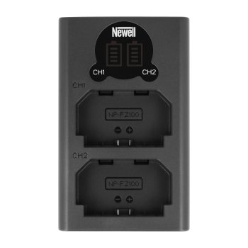 Newell DL-USB-C dviejų kanalų įkroviklis NP-FZ100 baterijoms
