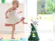Dancing and Singing Christmas Tree, Musical Toy with Lights, Green