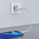 Acefast A21 GaN USB Type C įkroviklis 30W, PD, QC 3.0, baltas