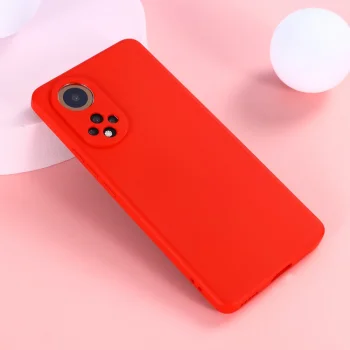 Huawei Nova 9 / Honor 50 silikoninis dėklas, raudonas