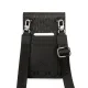 Karl Lagerfeld Monogram Plate rankinė telefonui KLWBSAMSMK, juoda