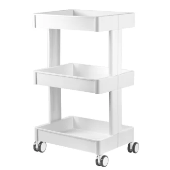 Beauty Salon Trolley 084 White