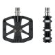 Rockbros C525 anglies pluošto dviračio pedalai (Juodi)