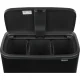 Rūšiavimo šiukšliadėžė Brabantia Bo Touch Bin 3 x 11 L, matinė juoda