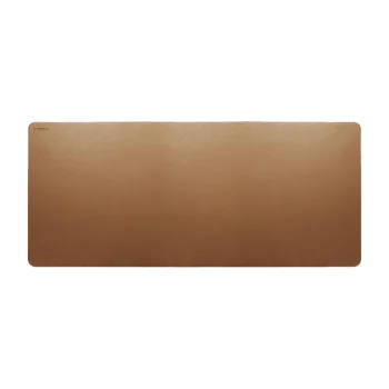 Monochrome leather mouse pad MIIIW (Brown)