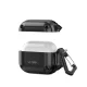 Dėklas Tech-Protect Rough Hook su karabinu Apple AirPods Pro 1 / 2, juodas