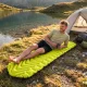 Vienvietis pripučiamas turistinis čiužinys AeroHIKE, geltonas