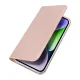 DUX DUCIS Skin Pro atverčiamasis dėklas Apple iPhone 15 telefonui, rožinis