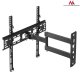Maclean MC-761 televizoriaus ir monitoriaus sieninis laikiklis 26-60\", 30kg, juodas