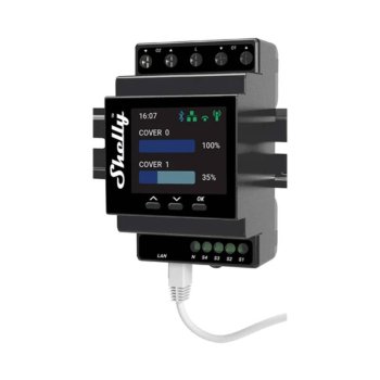 Išmanusis valdiklis Shelly Pro Dual Cover PM