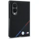 BMW M Leather Perforated MagSafe dėklas Samsung Galaxy Z Fold 8, juodas