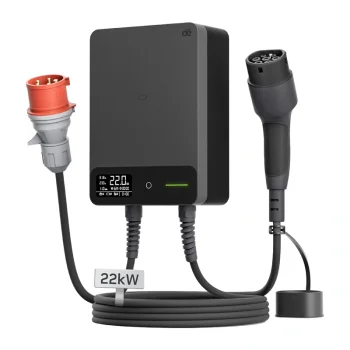 Elektromobilių įkrovimo stotelė DEPOW deWB22B15A_DL 22 kW Type 2 su 15 m laidu