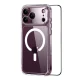 Dėklas ESR Classic Hybrid MagSafe su stiklu iPhone 18 / 17 Pro Max, skaidrus