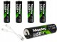 Kraunamos AA Li-Ion 1.5V 2200mWh baterijos su USB-C, 4 vnt.