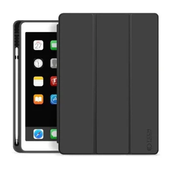 Tech-Protect dėklas iPad 10.2" (2019-2021) su rašiklio vieta, juodas