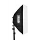 Newell Sparkle LED apšvietimo komplektas produktų fotografijai