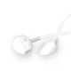 Laidinės ausinės Dudao X10S, 3.5mm mini jack, 1.15m - baltos