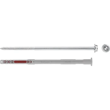 Fischer DuoXpand 10x200 FUS rėminis kaištis su šešiakampiu varžtu, 50 vnt.