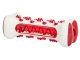 Dog Dental Chew Toy for Teeth Cleaning and Treat Dispensing, Red