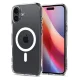 Spigen Ultra Hybrid MagSafe dėklas skirtas iPhone 16, baltas