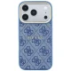 Guess Embossed 4G Classic MagSafe dėklas iPhone 17 Pro Max / 18 Pro Max, mėlynas