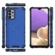 Smūgiams atsparus dėklas Samsung Galaxy A03s su korio raštu, mėlynas