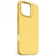 Decoded AntiMicrobial silikoninis dėklas su MagSafe iPhone 16 Pro Max, geltonas