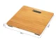 Bambukinės elektroninės vonios svarstyklės su LCD ekranu ir termometru, 180 kg