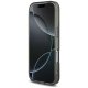 AMG Double Layer Transparent Smoked MagSafe dėklas iPhone 17 Pro, juodas