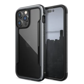 Raptic X-Doria Shield apsauginis dėklas iPhone 14 Pro Max, juodas
