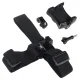 Maclean MC-825 sportinis galvos laikiklis telefonui ir GoPro kameroms, juodas
