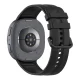 Tech-Protect Silicone Evo dirželis laikrodžiui Samsung Galaxy Watch 40 / 44 / 46 mm, juodas