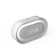 LED Alarm Clock with Night Light Forever Light PURE FNL-07 AKSEL, White