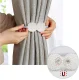 Magnetic Curtain Tieback Holder for Drapes and Sheers, Grey