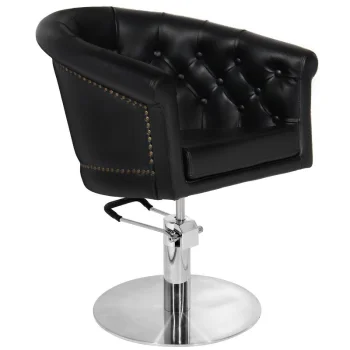 Gabbiano Londyn Hairdressing Chair, Black