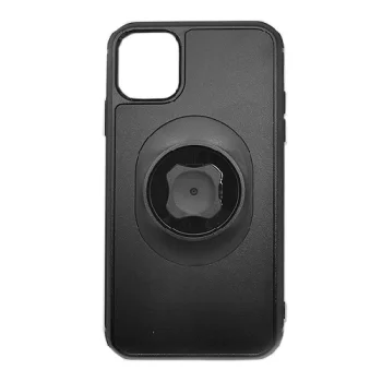 Dėklas su laikiklio tvirtinimu, skirtas iPhone 11 Pro, juodas