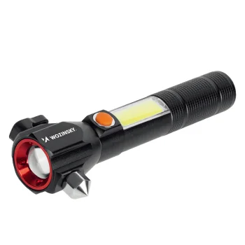 Daugiafunkcis žibintuvėlis Wozinsky WLR-31, 5W, 500 lm, CREE, COB, juodas
