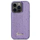 Dėklas Guess iPhone 15 Pro Max Sequin Script Metal, violetinis