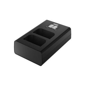 Newell DL-USB-C dviejų kanalų įkroviklis Olympus BLX-1
