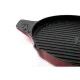 Ketaus grilio keptuvė Berkel 32 cm indukcijai, raudona