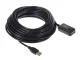 Aktyvus USB 2.0 ilgiklis Maclean MCTV-757, USB-A, 10m, juodas