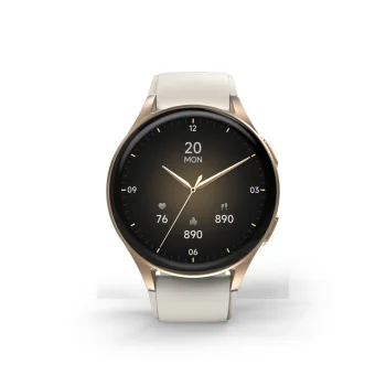 Išmanusis laikrodis Hama 8900 GPS 1.32" AMOLED, „Bluetooth“ skambučiai, IP68, auksinis