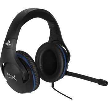 HyperX Cloud Stinger žaidimų ausinės, juodos/mėlynos