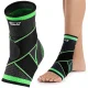 4Fizjo Elastic Ankle Brace Stabilizer, Universal Size, Black
