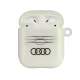 Audi IML Geometric Pattern dėklas AirPods 1 / 2 ausinėms, White