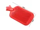 Rubber Hot Water Bottle, Heating Pad, Warmer, Water-Filled Bag 2L, Red